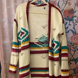 Aztec cardigan
